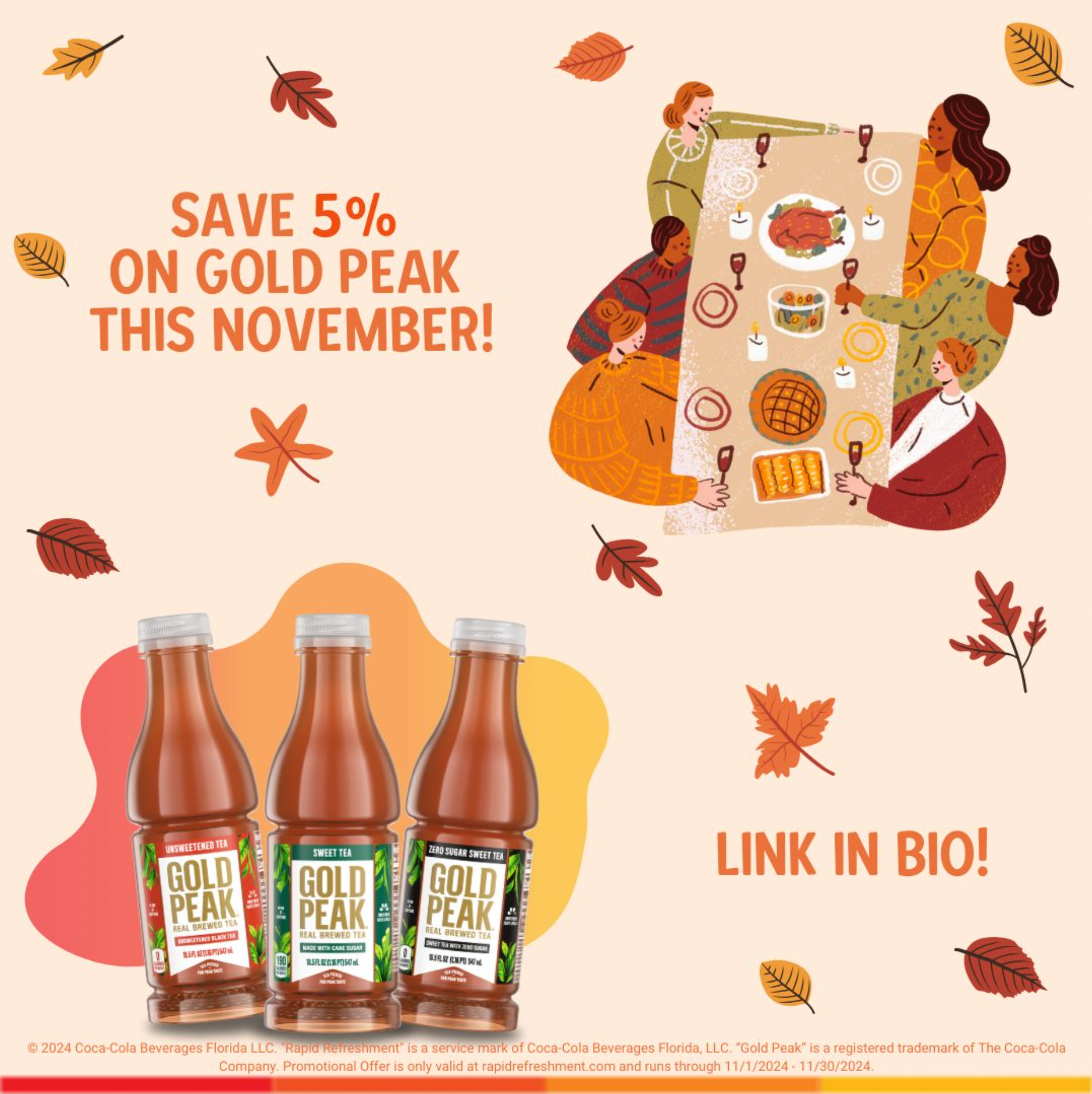Gold Peak November social graphic